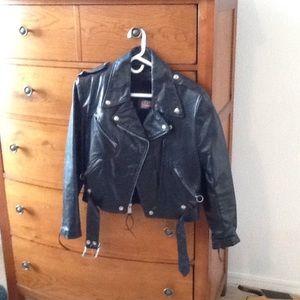Leather jacket